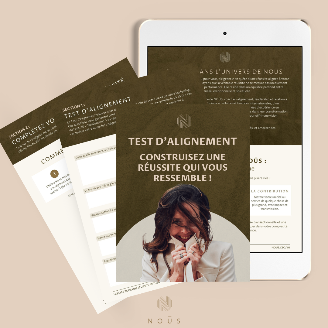 test alignement intégrité entrepreneur dirigeant ombeline becker