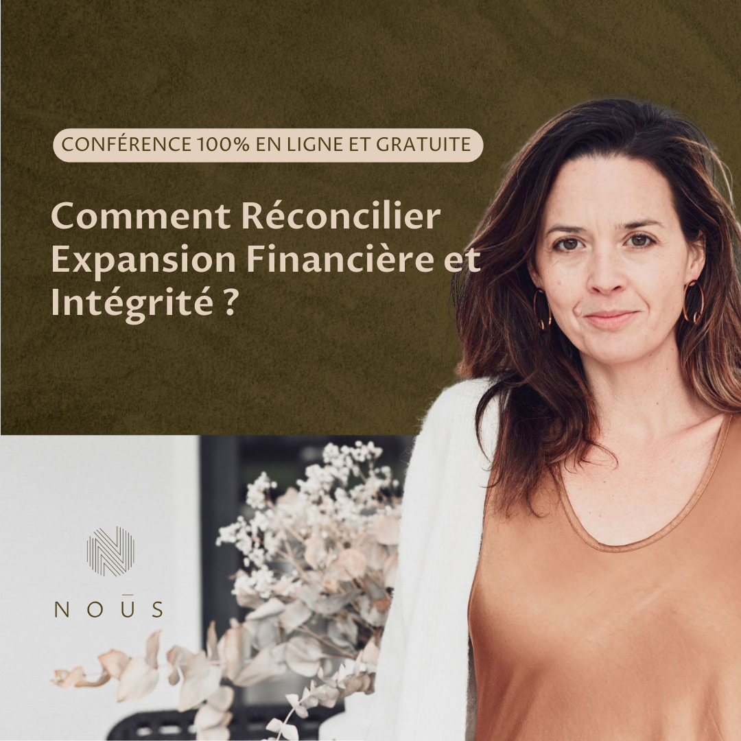 Webinaire Argent "Comment Réconcilier Expansion Financière et Intégrité ?" Ombeline Becker