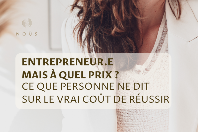 Ce que personne ne dit sur le vrai coût de réussir